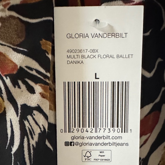 NEW Floral Print Women's Top - Black, Red, Yellow - Picture 13 of 16